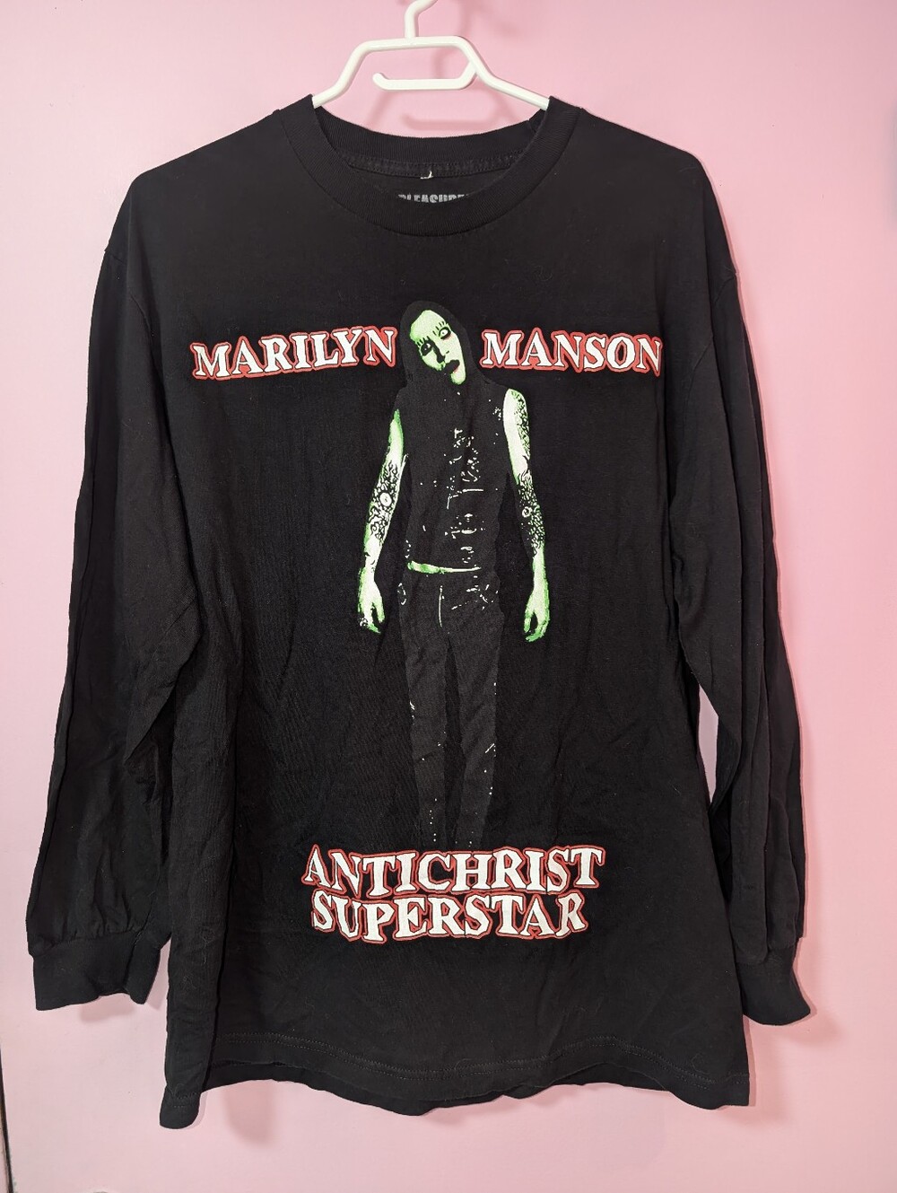 Pleasures X Marilyn Manson Antichrist Superstar Long Sleeve